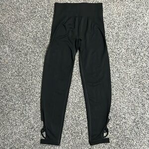 🌸4/$20🌸PINK VS Ultimate Seamless Black Leggings Size Medium EUC